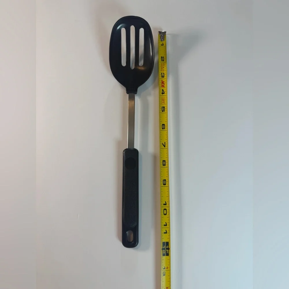 Vintage Ekco Cooking Serving Spoon Black Nylon 12